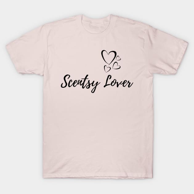 Scentsy lover with hearts T-Shirt by scentsySMELL